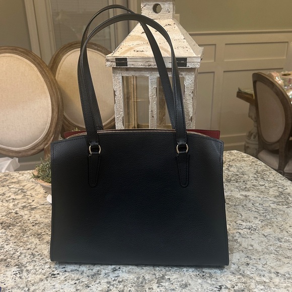 Coach Black Leather Shoulder Bag - Picture 2 of 13